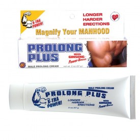 Крем-пролонгатор Prolong Plus with Ginseng Power-Boost - 57 гр.